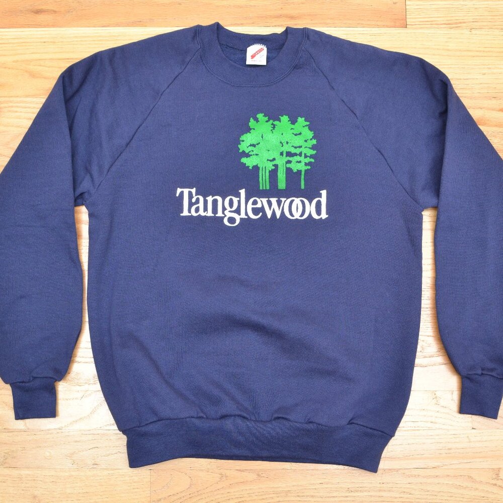 Vintage Tanglewood Music Sweatshirt Mens L 42-44 50/50 Blend Jerzees Made in USA
